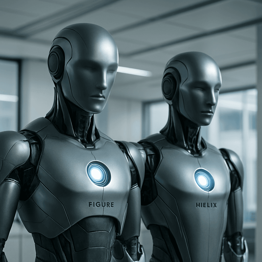 Figure y Helix: robots autónomos con IA avanzada
