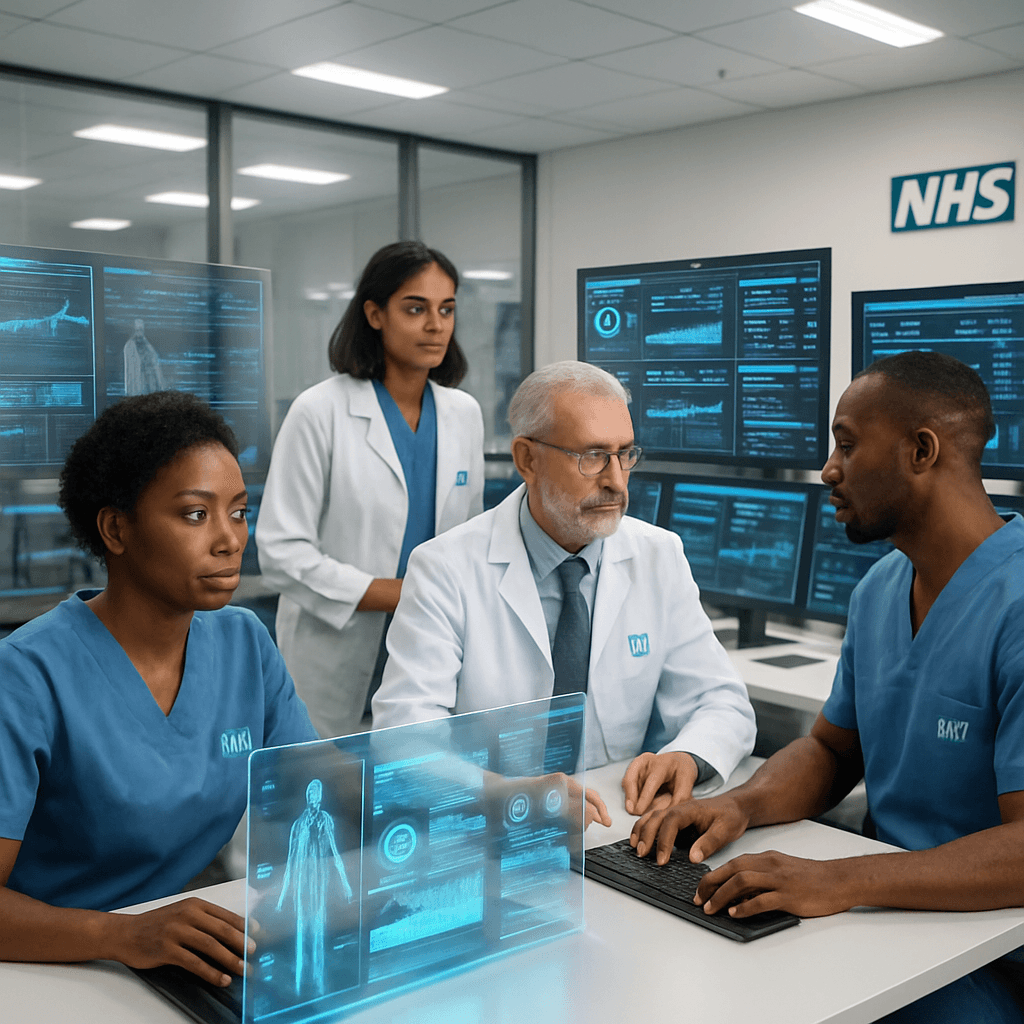 Inteligencia artificial en el NHS ahorra 43 minutos diarios