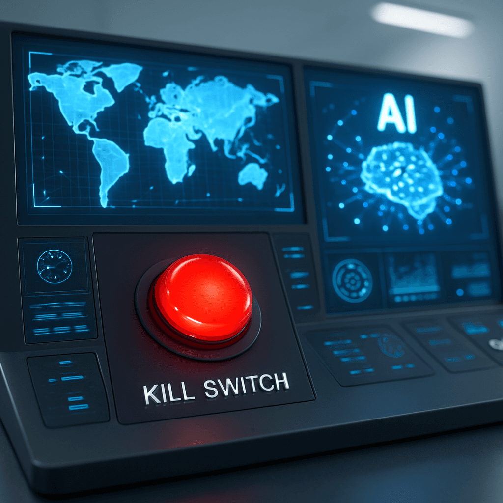 Kill switch en IA: clave para la seguridad global