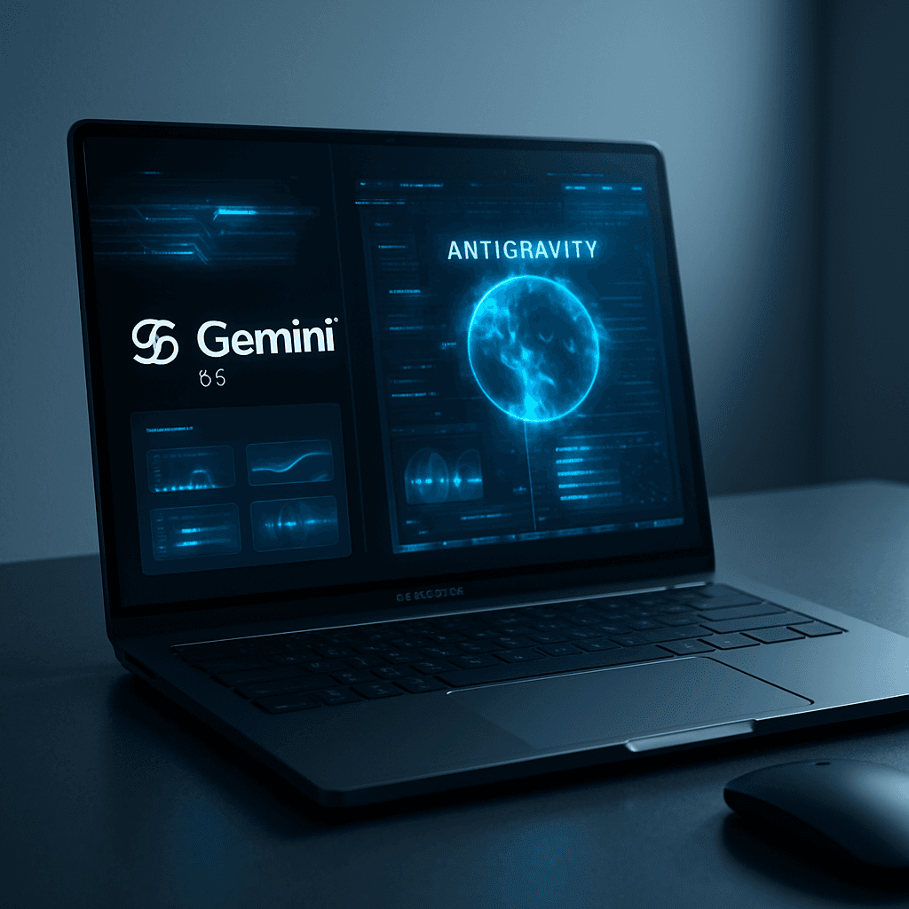 Notebook Elm con Gemini 3.5 y Antigravity: trabajo agéntico avanzado