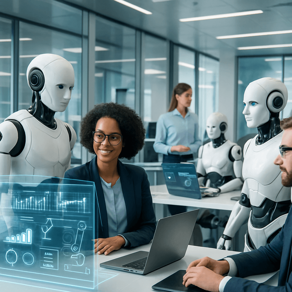 Robots y automatización: el futuro del trabajo humano