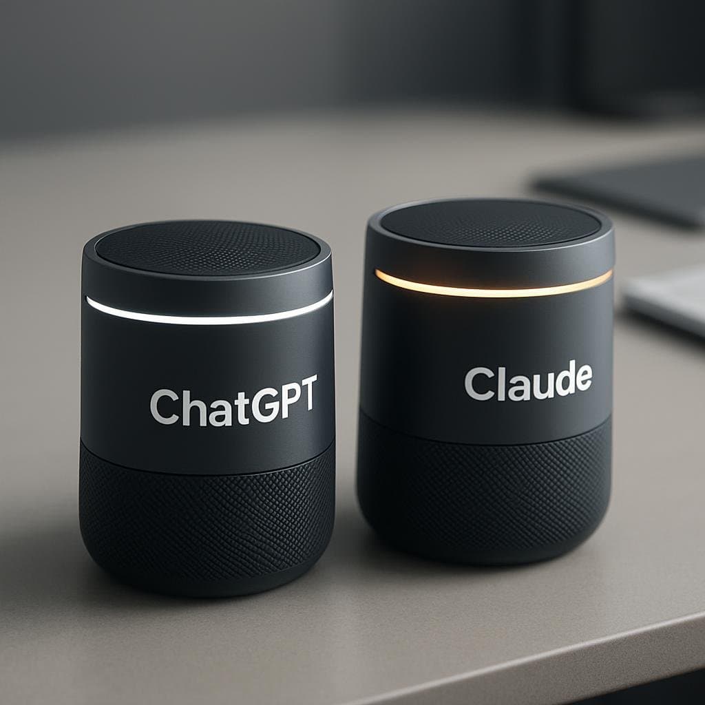 ChatGPT y Claude lanzan asistentes por voz: novedades y límites