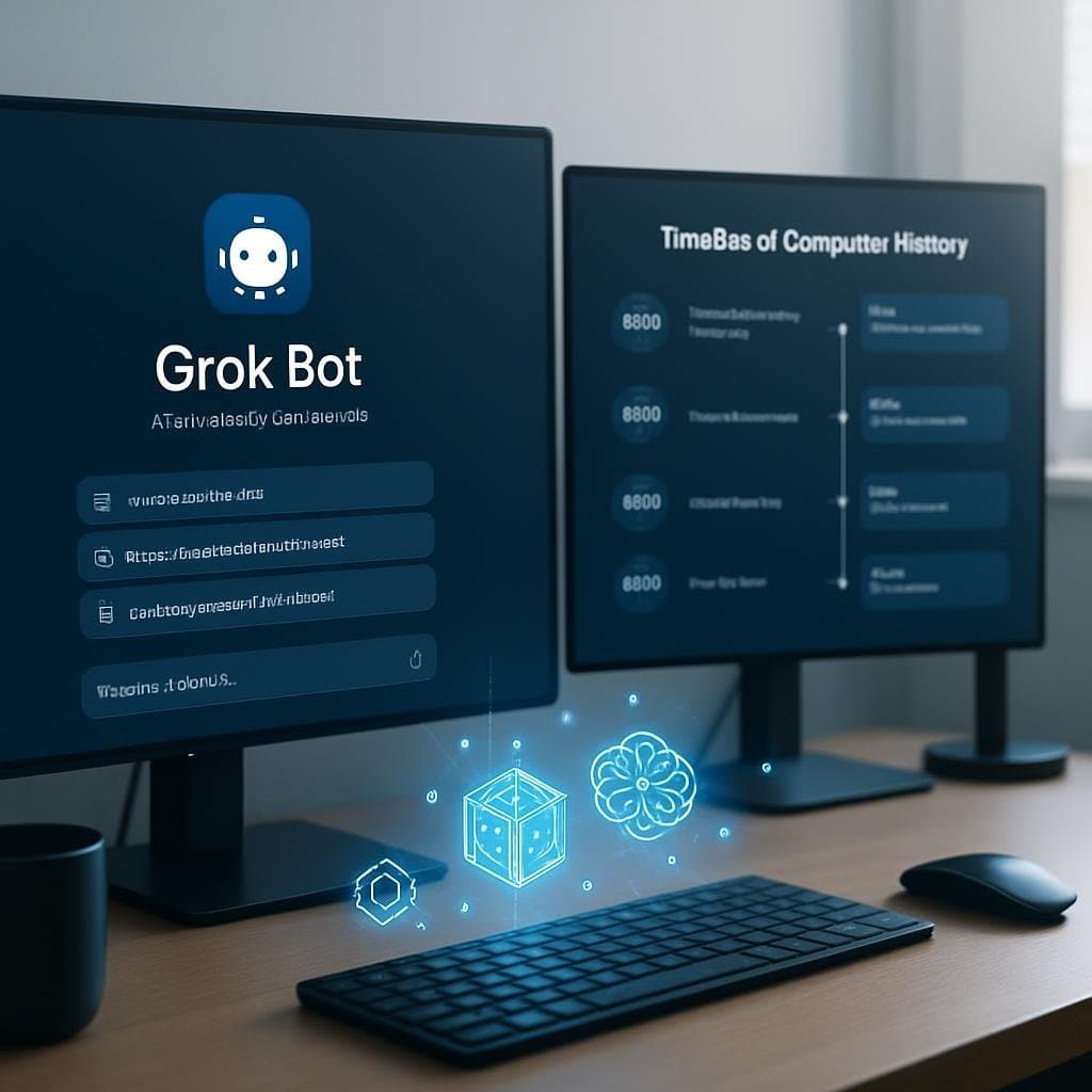 Grok Bot y Computer History: nuevas herramientas IA para automatizar tareas
