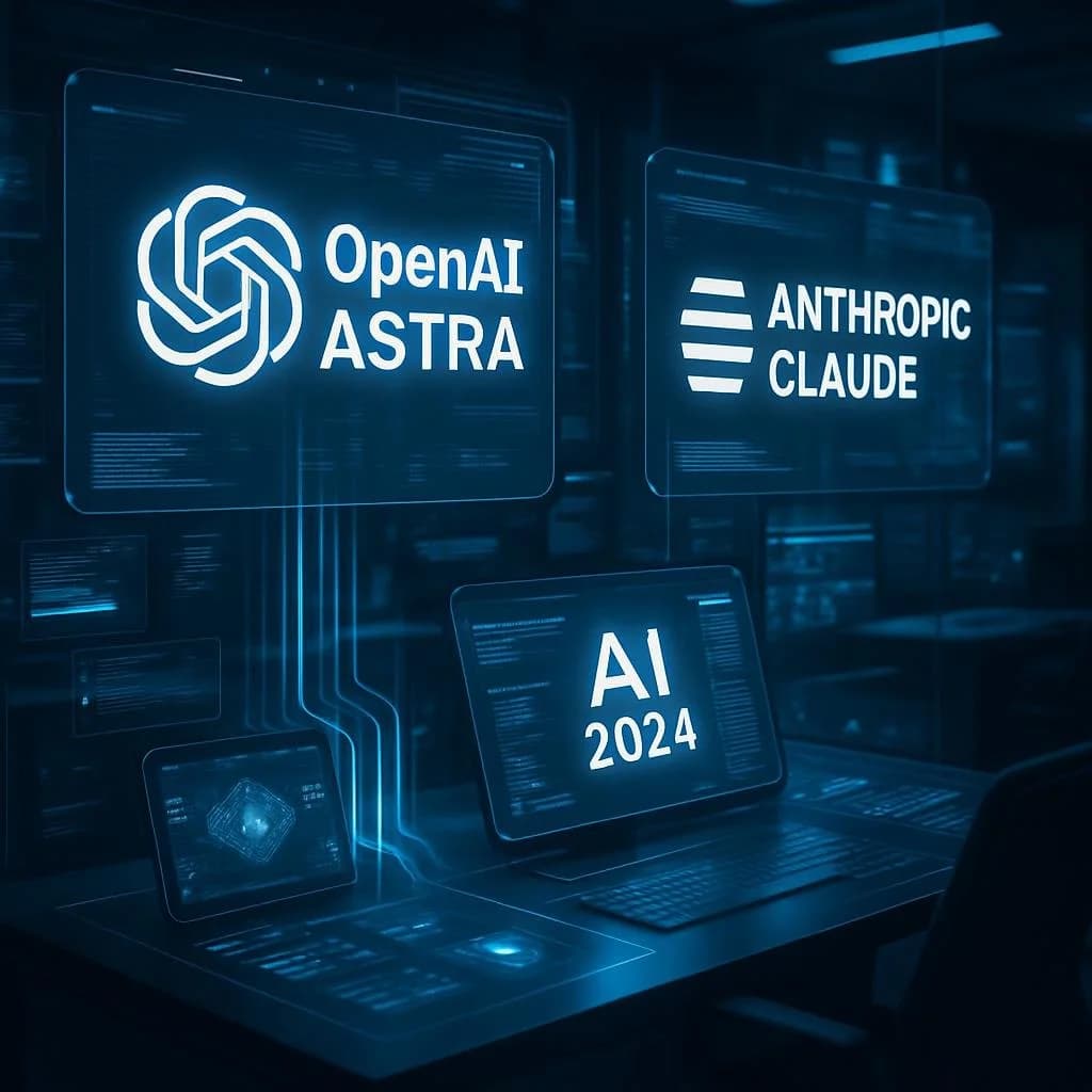 OpenAI Astra y Claude de Anthropic: ¿hacia la AGI este año?