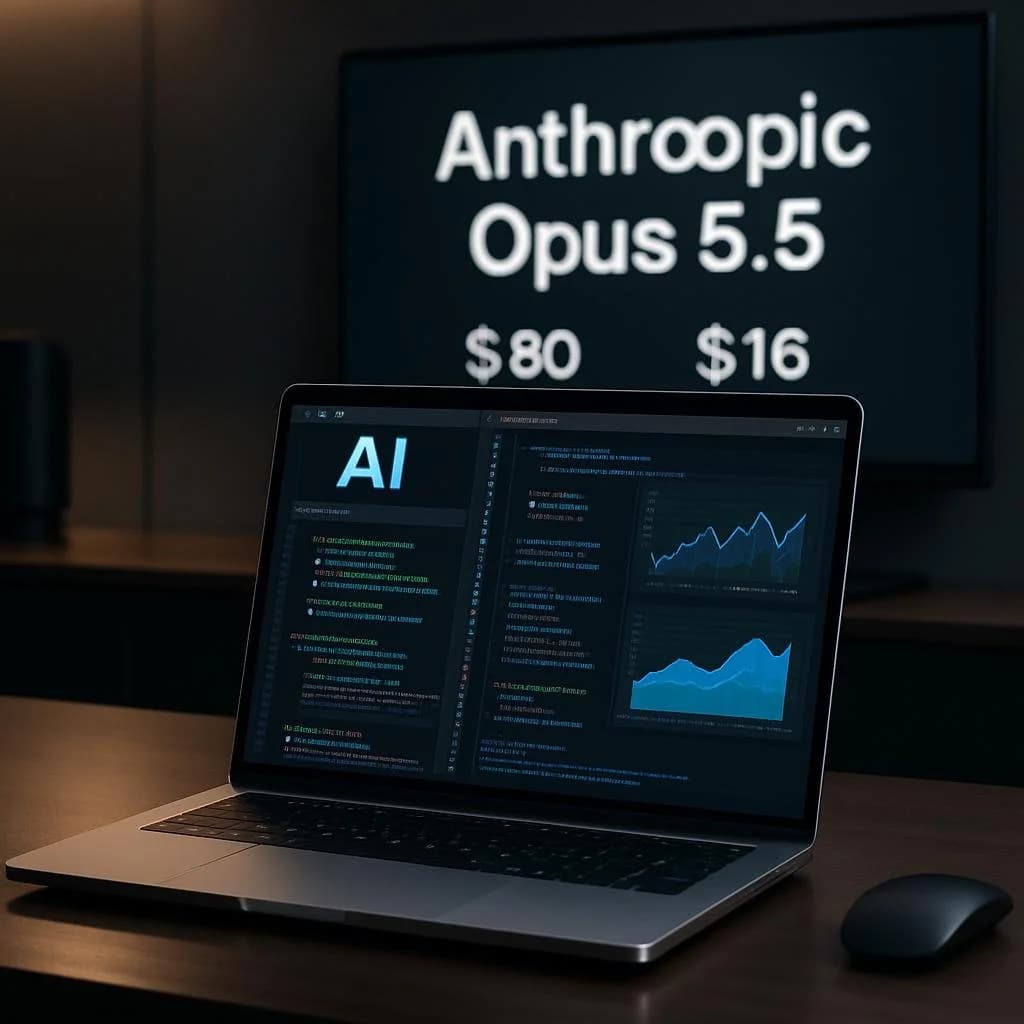 Anthropic Opus 5.5 rebaja precios y presume liderazgo en IA