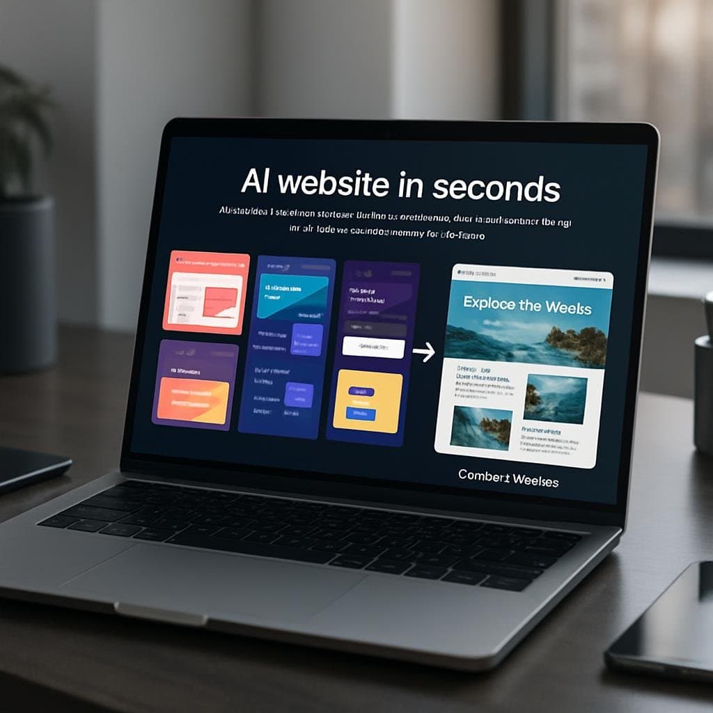 IA genera webs desde capturas de pantalla en segundos